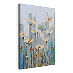 Tableaux Peinture représentant des fleurs sur un mur