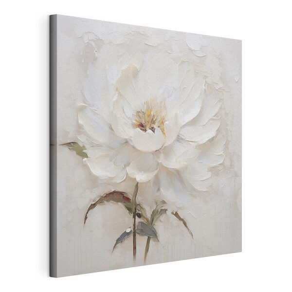 Peinture représentant une fleur blanche Tableaux Peinture représentant une fleur blanche