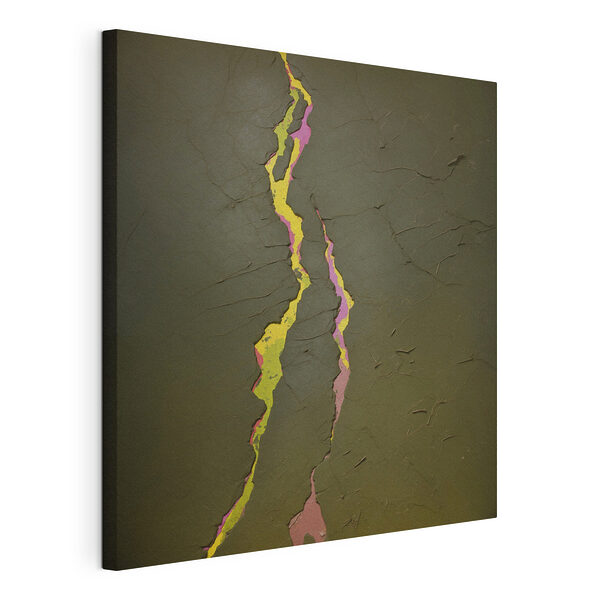Fissure dans le mur Tableaux Fissure dans le mur