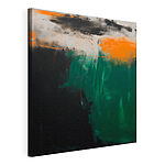 Tableaux Tableau aux couleurs verte et noire