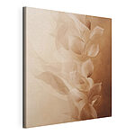 Tableaux - Des feuilles aux teintes douces et chaudes