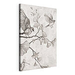 Tableaux Des oiseaux sur une branche feuillue