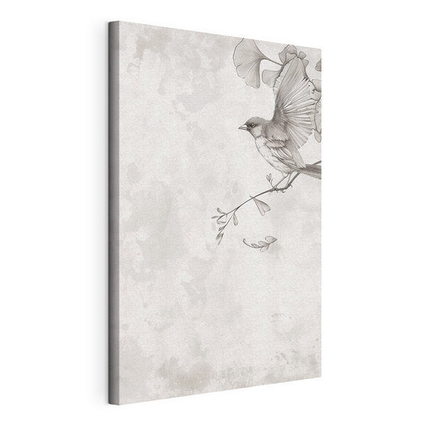 Un oiseau sur une branche Tableaux Un oiseau sur une branche