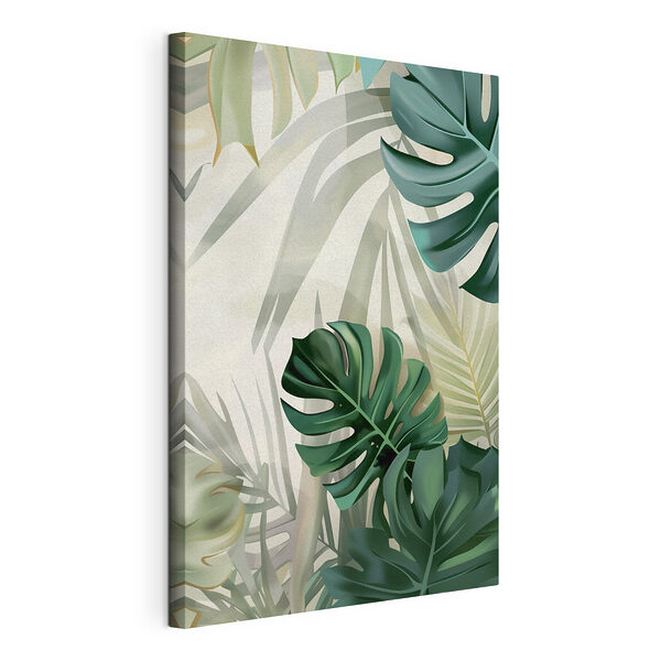 Groupe de feuilles vertes Tableaux Groupe de feuilles vertes