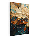Tableaux Des couleurs fluides dans une harmonie abstraite