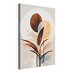 Tableaux Plante avec des feuilles et des cercles
