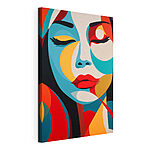 Tableaux Peinture représentant le visage d'une femme