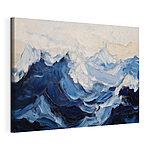 Tableaux Peinture représentant des vagues et des nuages