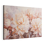 Tableaux Peinture représentant des fleurs sur un mur