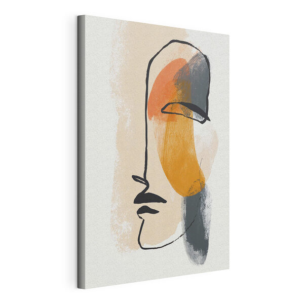 Peinture représentant un visage Tableaux Peinture représentant un visage