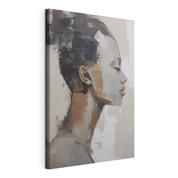 Peinture représentant le visage d'une femme Tableaux Peinture représentant le visage d'une femme