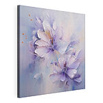 Tableaux Peinture représentant des fleurs sur un fond blanc