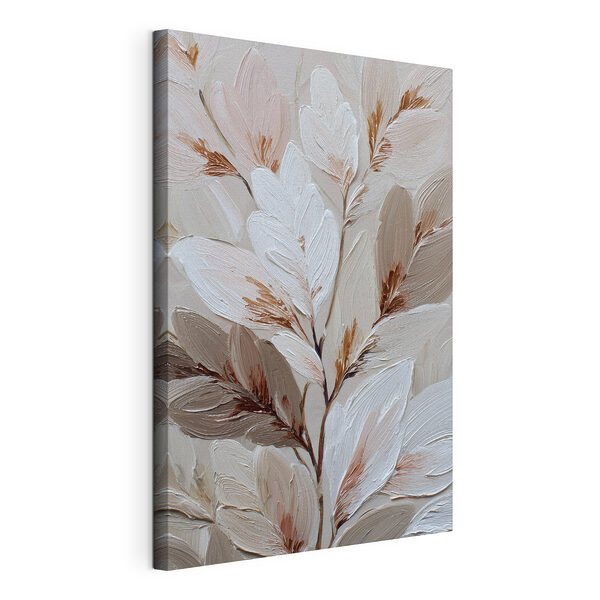 Des feuilles délicates aux tons pastel doux Tableaux Des feuilles délicates aux tons pastel doux