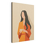 Tableaux Femme tenant une tasse