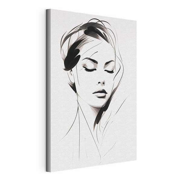 Une élégance envoûtante dans des tons monochromes Tableaux Une élégance envoûtante dans des tons monochromes