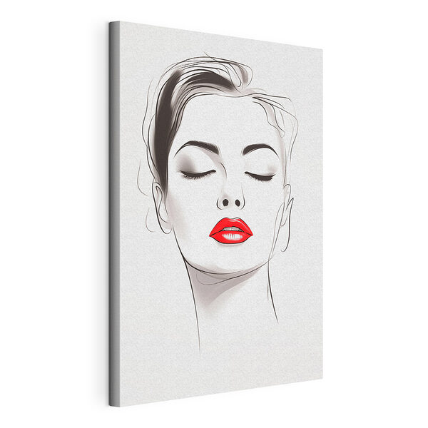 Une beauté sereine dans un style minimaliste Tableaux Une beauté sereine dans un style minimaliste