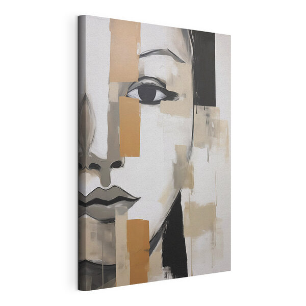 Peinture représentant le visage d'une femme Tableaux Peinture représentant le visage d'une femme