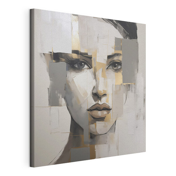 Peinture représentant le visage d'une femme Tableaux Peinture représentant le visage d'une femme