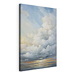 Tableaux De gros nuages blancs dans le ciel