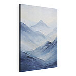 Tableaux Peinture représentant des montagnes dans le brouillard