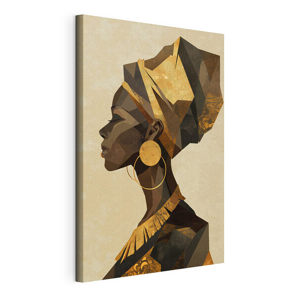 Profil d'une femme portant un turban Tableaux Profil d'une femme portant un turban