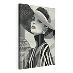 Tableaux Femme portant un chapeau