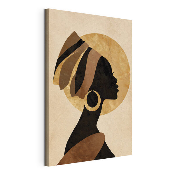 Profil d'une femme portant un turban Tableaux Profil d'une femme portant un turban