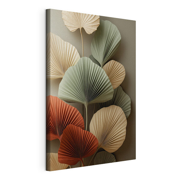 Groupe de feuilles en forme d'éventail Tableaux Groupe de feuilles en forme d'éventail