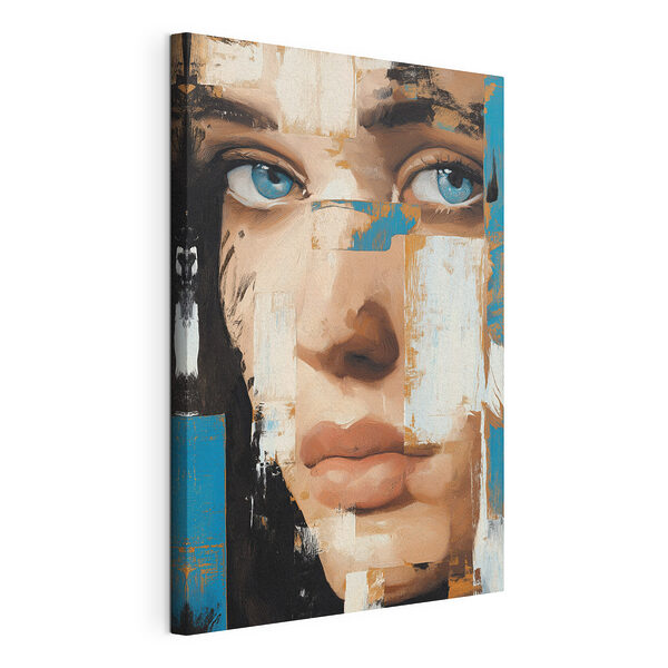 Peinture représentant le visage d'une femme Tableaux Peinture représentant le visage d'une femme