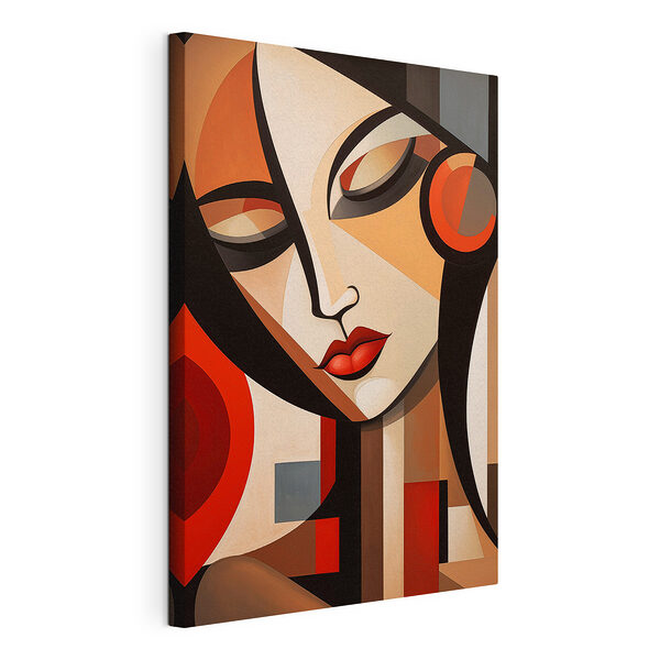 Peinture représentant le visage d'une femme Tableaux Peinture représentant le visage d'une femme