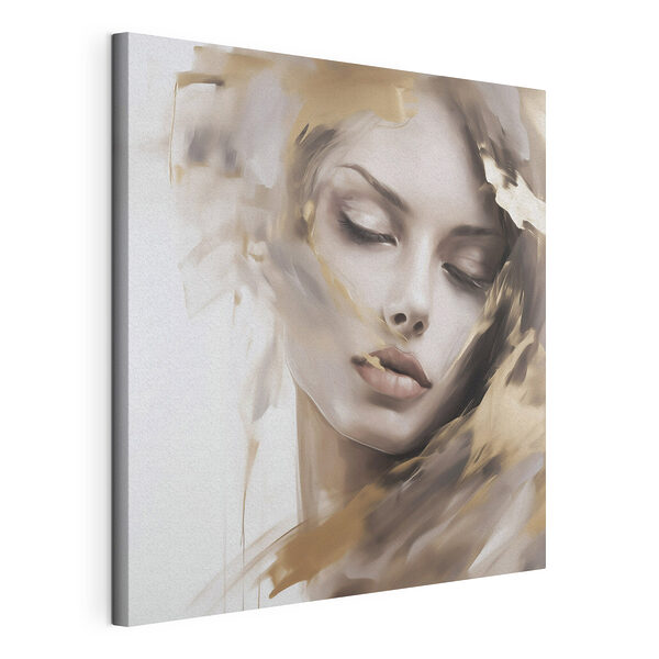 Tableaux Portrait onirique aux traits doux