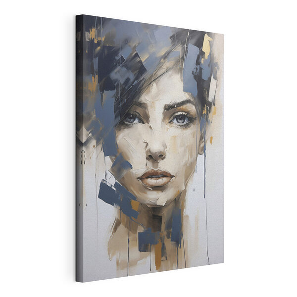 Peinture représentant le visage d'une femme Tableaux Peinture représentant le visage d'une femme