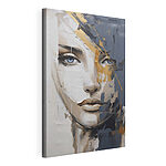 Tableaux Peinture représentant le visage d'une femme