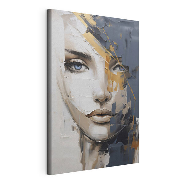 Peinture représentant le visage d'une femme Tableaux Peinture représentant le visage d'une femme