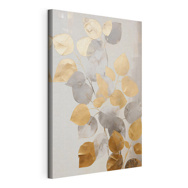 Des feuilles élégantes aux tons discrets Tableaux Des feuilles élégantes aux tons discrets