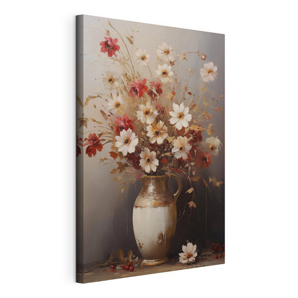 Peinture représentant des fleurs dans un vase Tableaux Peinture représentant des fleurs dans un vase
