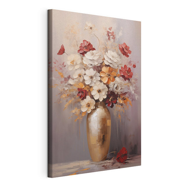 Peinture représentant des fleurs dans un vase Tableaux Peinture représentant des fleurs dans un vase
