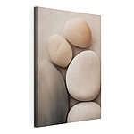 Tableaux Ensemble de roches blanches et grises