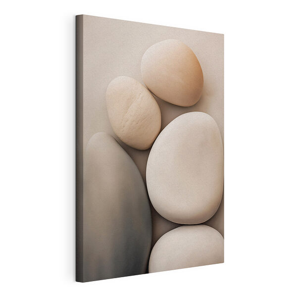 Ensemble de roches blanches et grises Tableaux Ensemble de roches blanches et grises