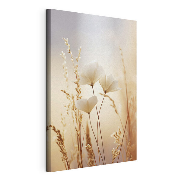 Des fleurs délicates baignées par la douce lumière du soleil Tableaux Des fleurs délicates baignées par la douce lumière du soleil