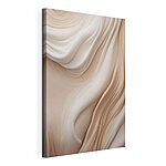 Tableaux Des courbes fluides dans des tons neutres et doux