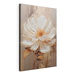 Tableaux Peinture représentant une fleur blanche