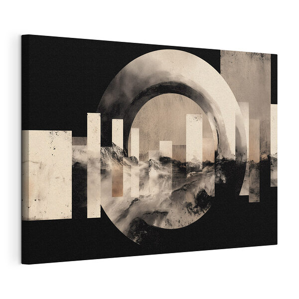 Conception graphique d'un paysage Tableaux Conception graphique d'un paysage