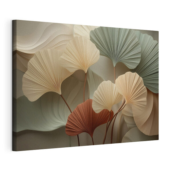 Tableaux Tableaux Groupe de feuilles sur fond blanc (UGS : s49199)