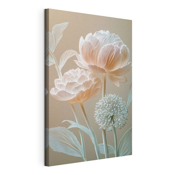 Fleurs délicates aux tons pastel doux Tableaux Fleurs délicates aux tons pastel doux