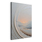 Tableaux Un ciel blanc et orange