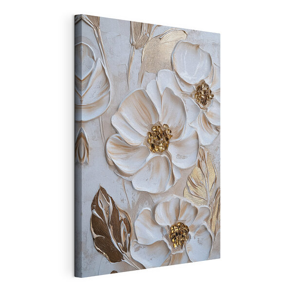 L'élégance florale dans des tons doux Tableaux L'élégance florale dans des tons doux