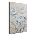 Tableaux Peinture représentant des fleurs sur un fond blanc