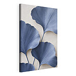 Tableaux Ensemble de feuilles bleues