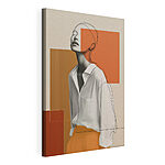 Tableaux Une femme en chemise blanche